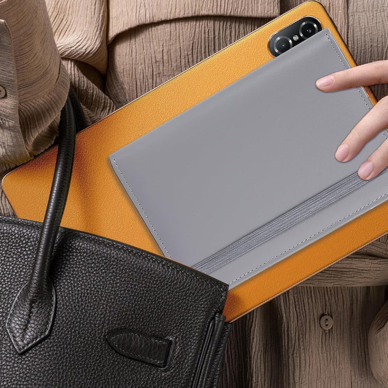 NICOOTHBudget Binder Cash Envelopes A6 Money Saving Binder with Zipper envelopes (Grey) - Image 4